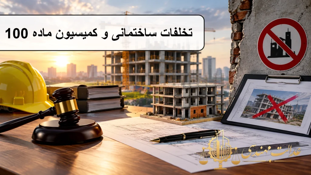 تخلفات ساختمانی و کمیسیون ماده ۱۰۰